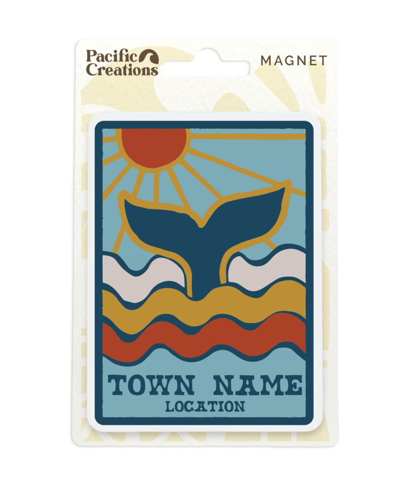 PACIFIC CREATIONS Men's Magnet - Whale Tail