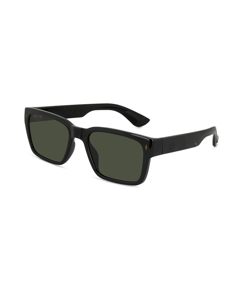 WOLLUMBIN Kirra Men's Sunglasses - Black/Green