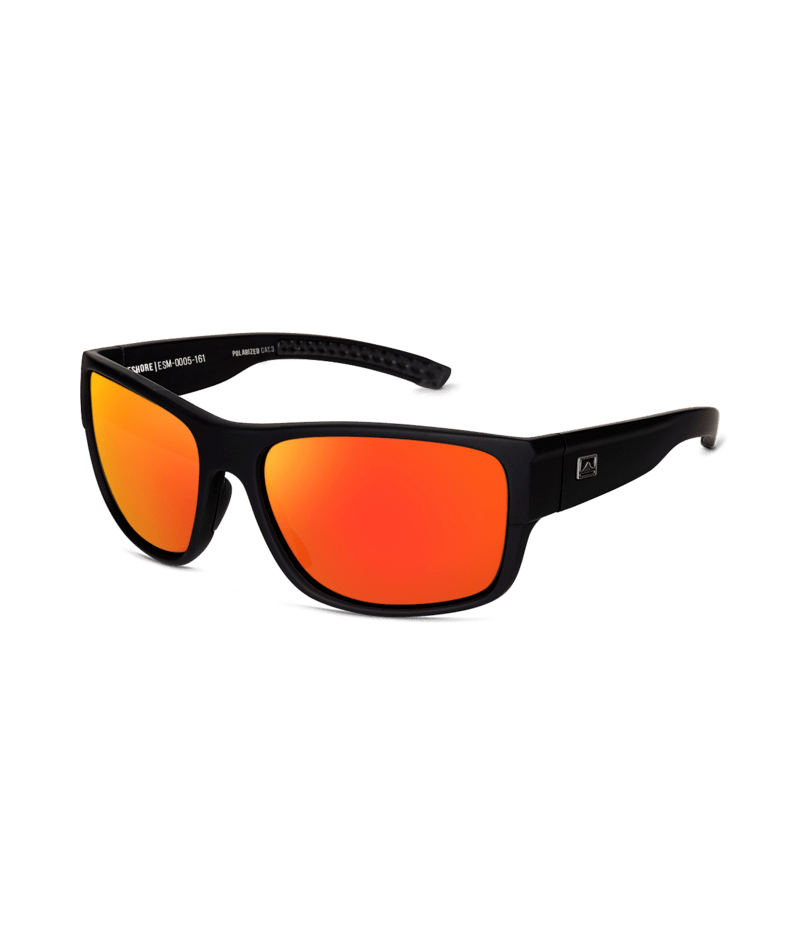 WOLLUMBIN Offshore Men's Sunglasses - Black/Orange