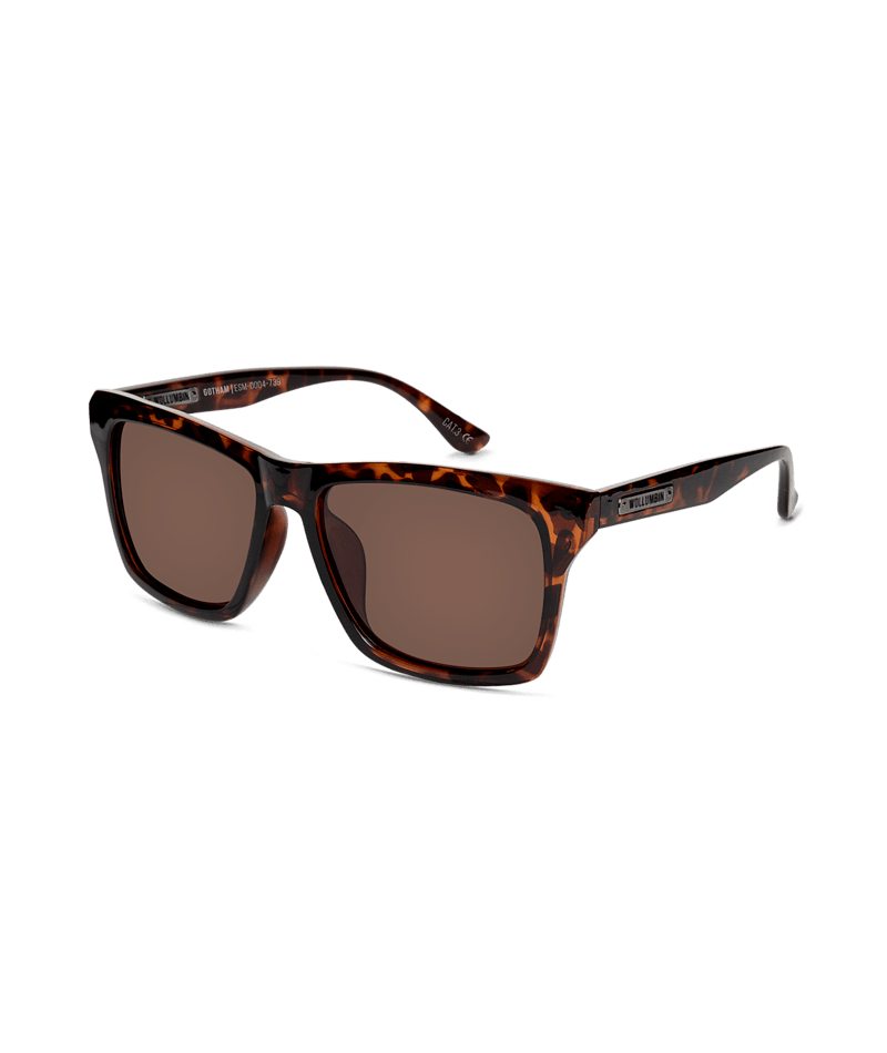 WOLLUMBIN Gotham Men's Sunglasses - Tort/Brown