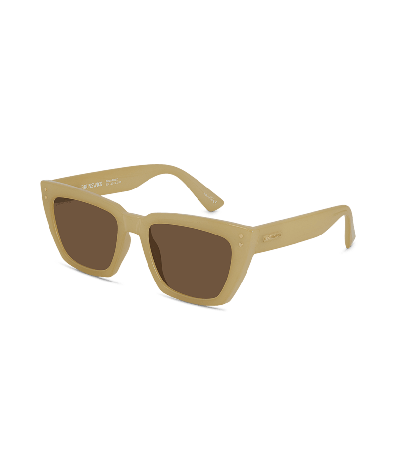 WOLLUMBIN Women's Sunglasses - Brunswick - Cement/Brown