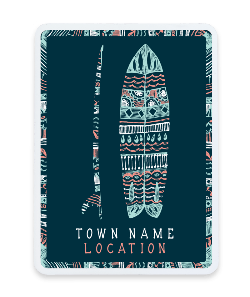 PACIFIC CREATIONS Women's Magnet - Boards