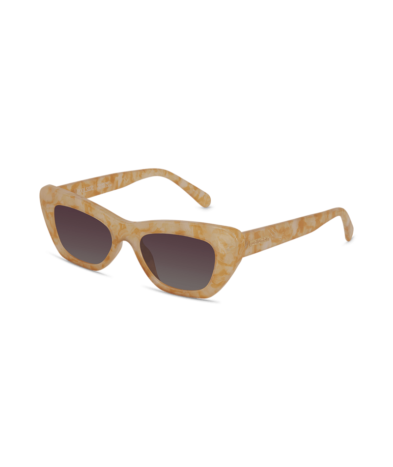WOLLUMBIN Women's Sunglasses - Poolside - Mango/Wine