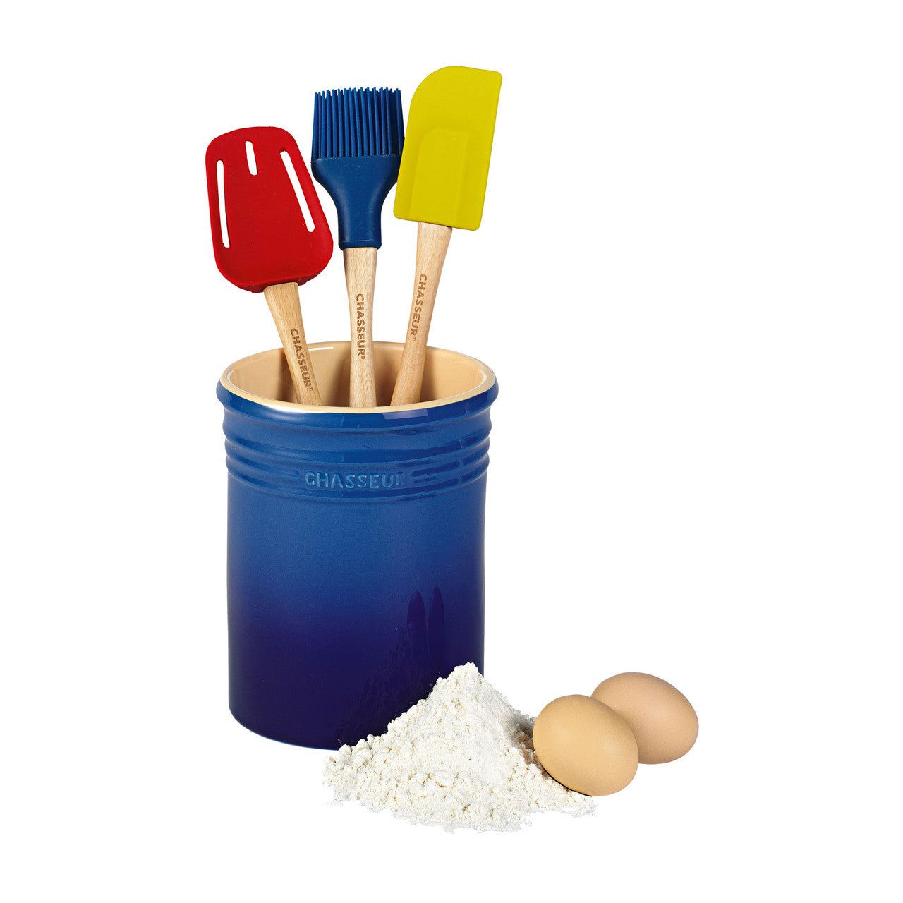 CHASSEUR La Cuisson Utensil Jar - 17cm x 14cm / 2.2L - Blue