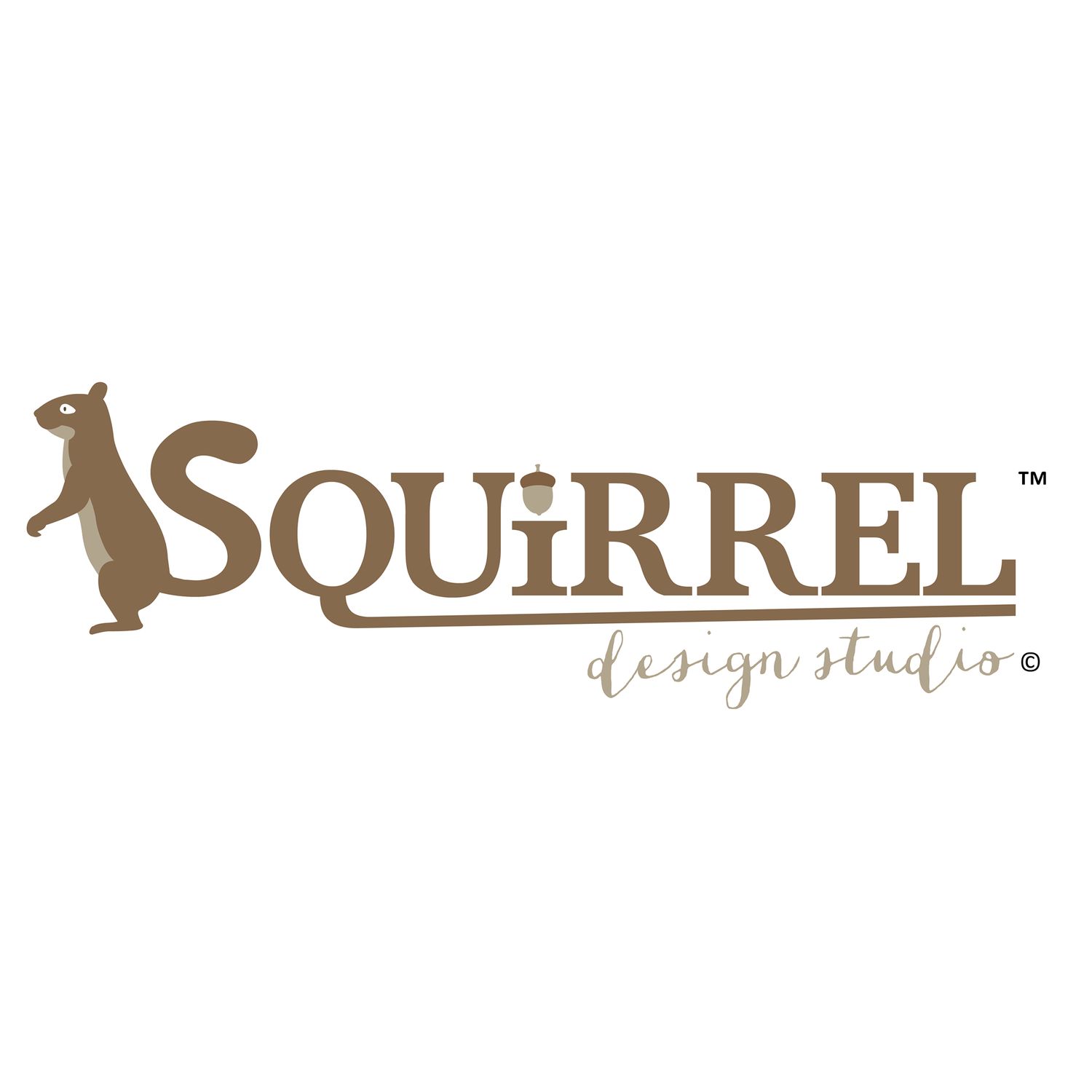 UNBRANDED Squirrel Design Greeting Cards