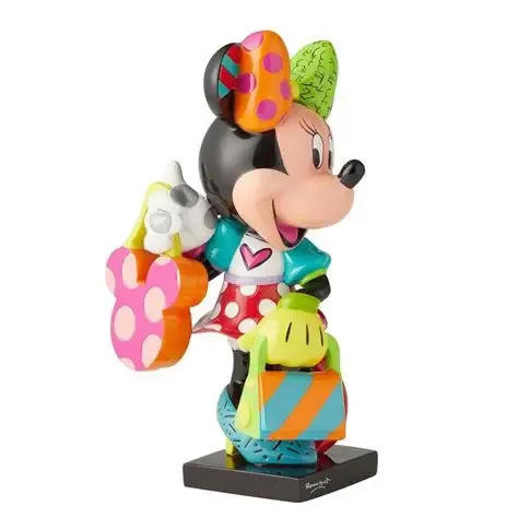 DISNEY BRITTO Minnie Shopping Figurine
