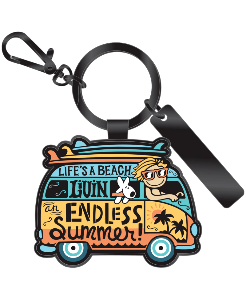 EARTH NYMPH Boys' Keyring Sc - Summer Combi