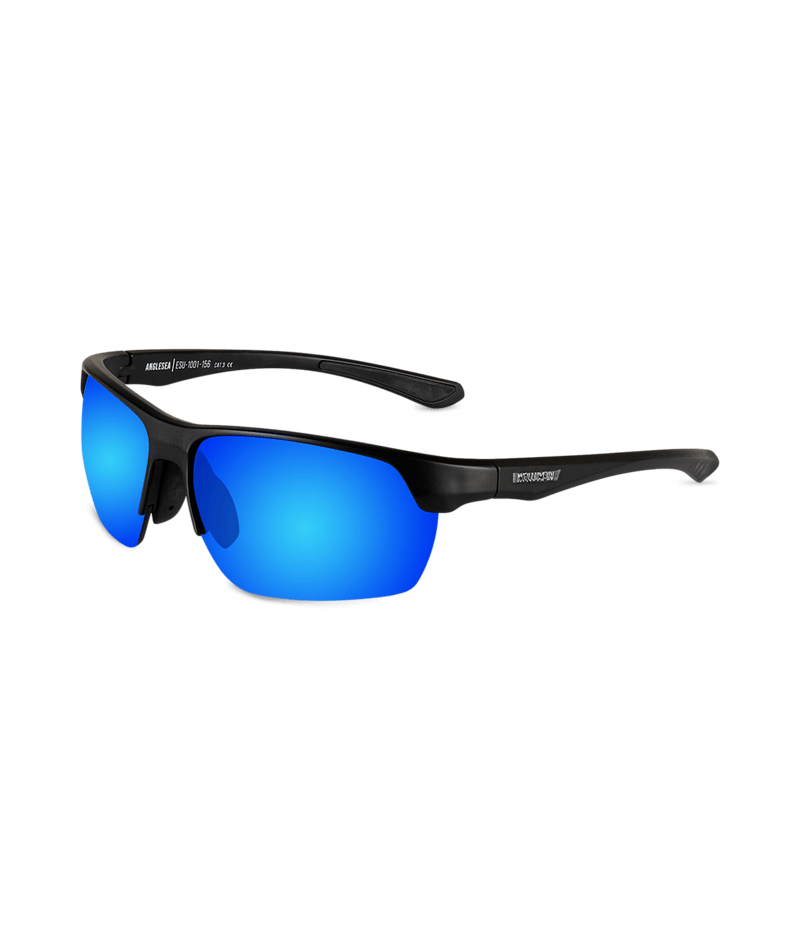 WOLLUMBIN Anglesea Universal Sunglasseses - Black/Blue