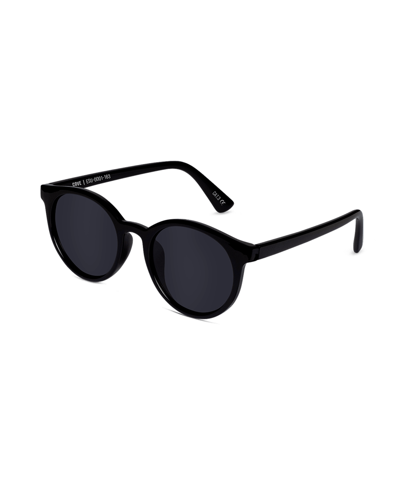 WOLLUMBIN Cove Universal Sunglasseses - Black/Smoke