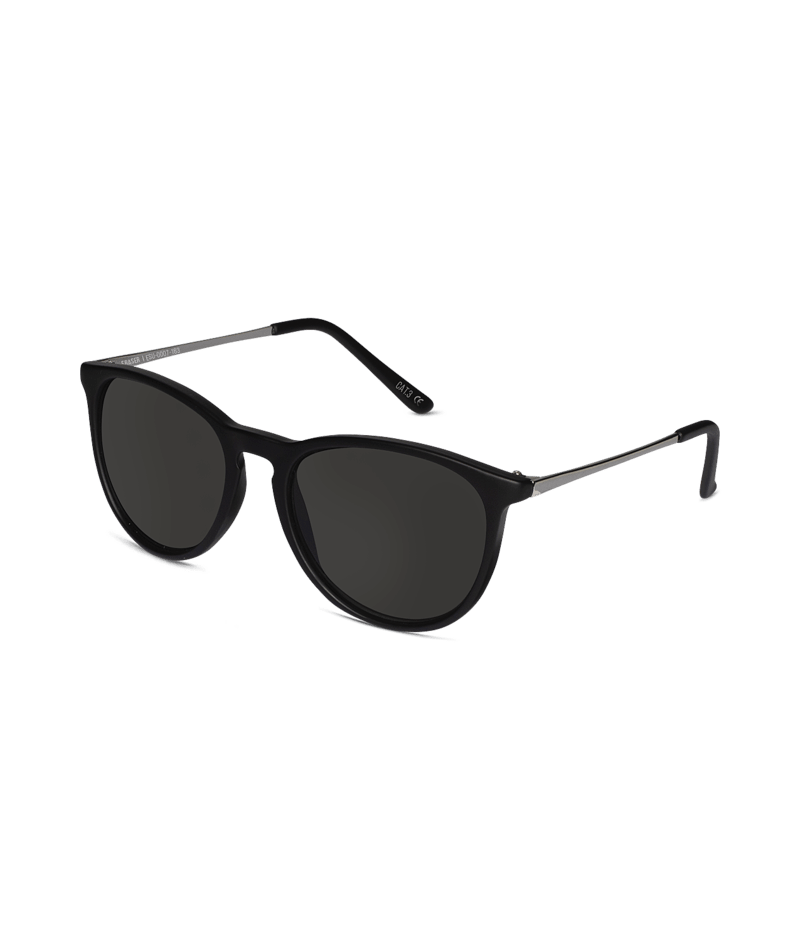 WOLLUMBIN Fraser Universal Sunglasseses - Black/Smoke