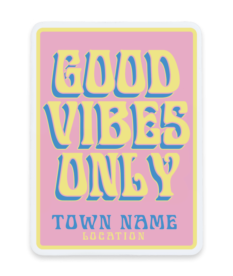 PACIFIC CREATIONS Women's Magnet - Good Vibes Only