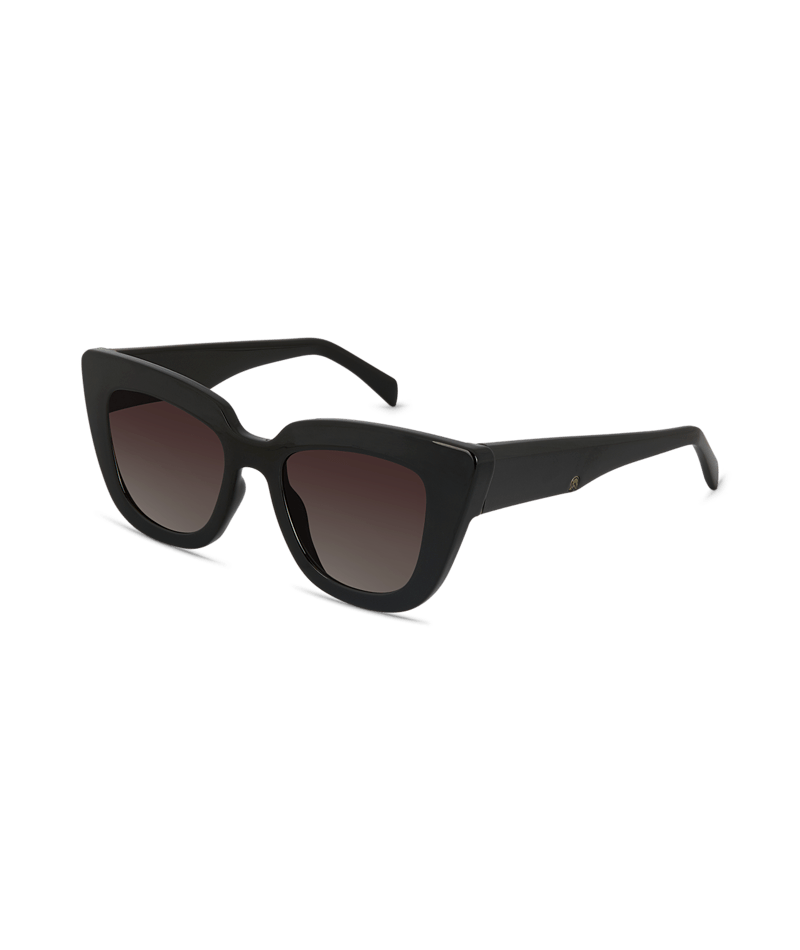 WOLLUMBIN Women's Sunglasses - Daydream - Black/Brown