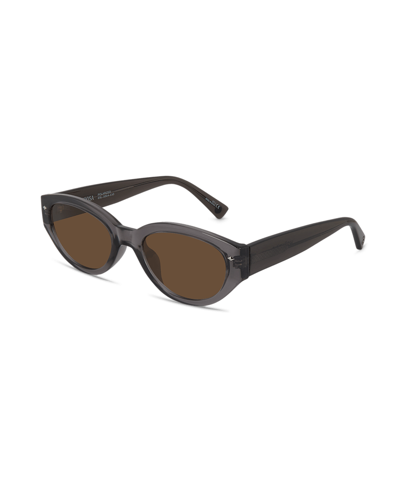 WOLLUMBIN Women's Sunglasses - Noosa - Grey/Brown