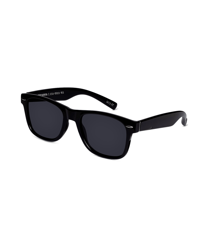 WOLLUMBIN Universal Sunglasses - Outsider - Black/Smoke