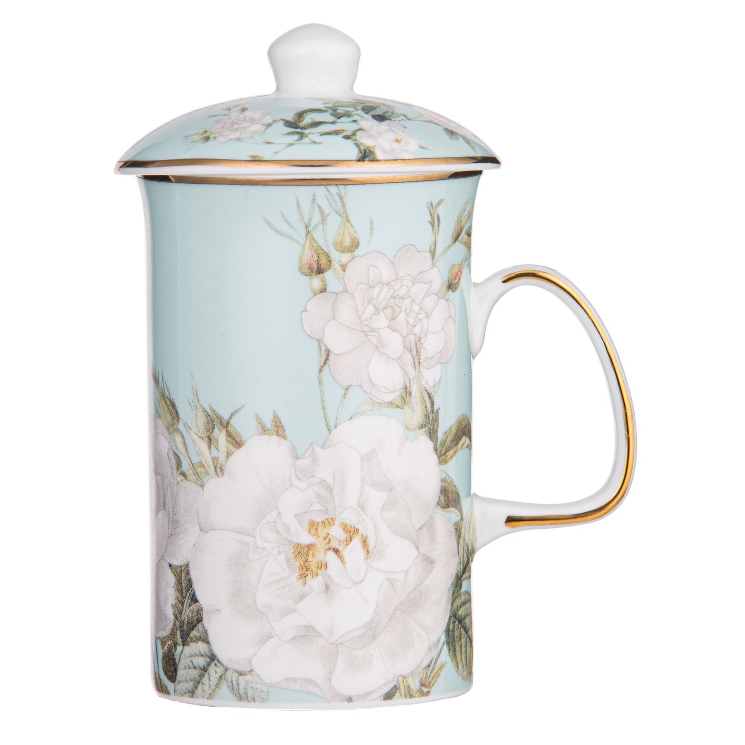ASHDENE Elegant Rose Mint 3 Piece Infuser