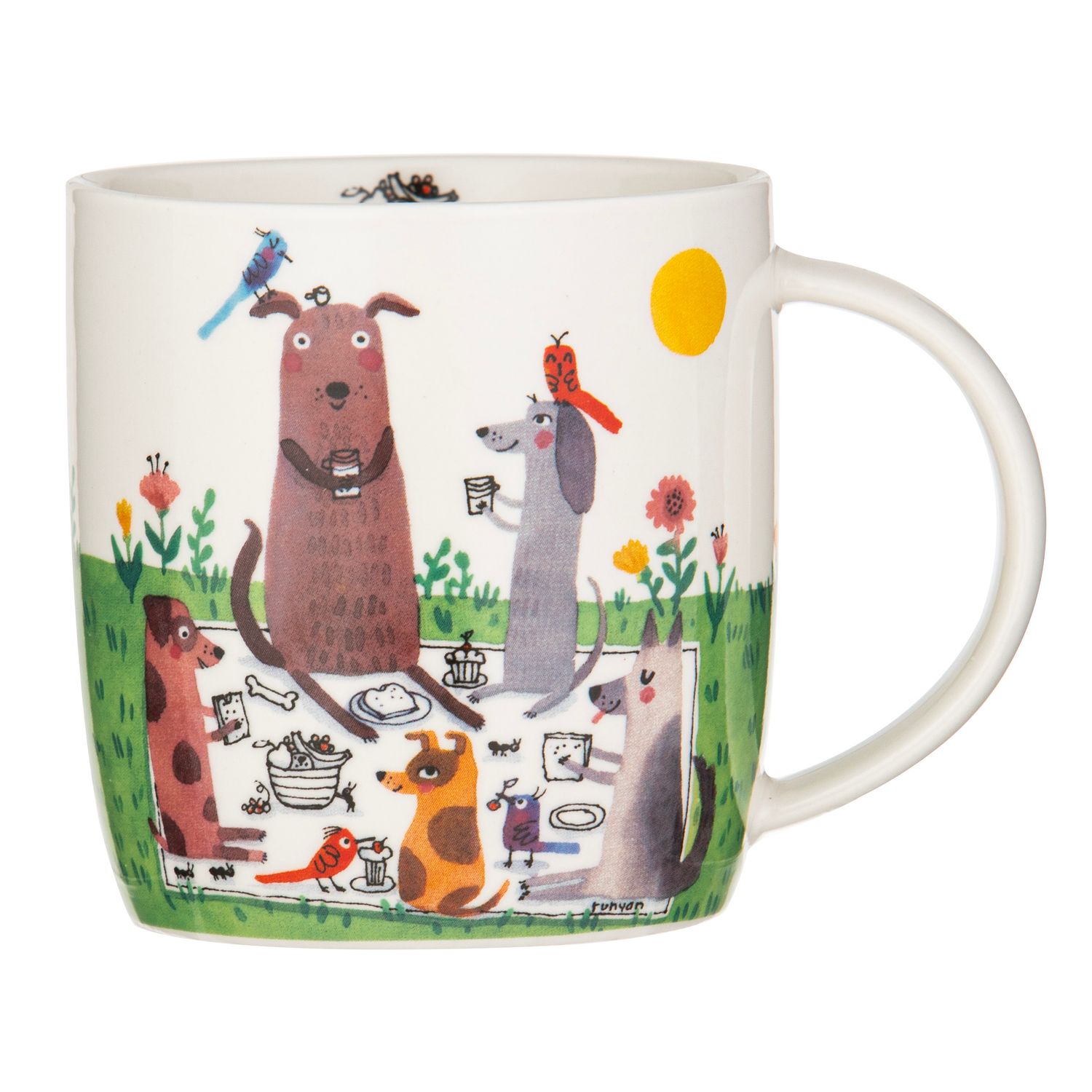 ASHDENE Canine Capers Mug - Picnic