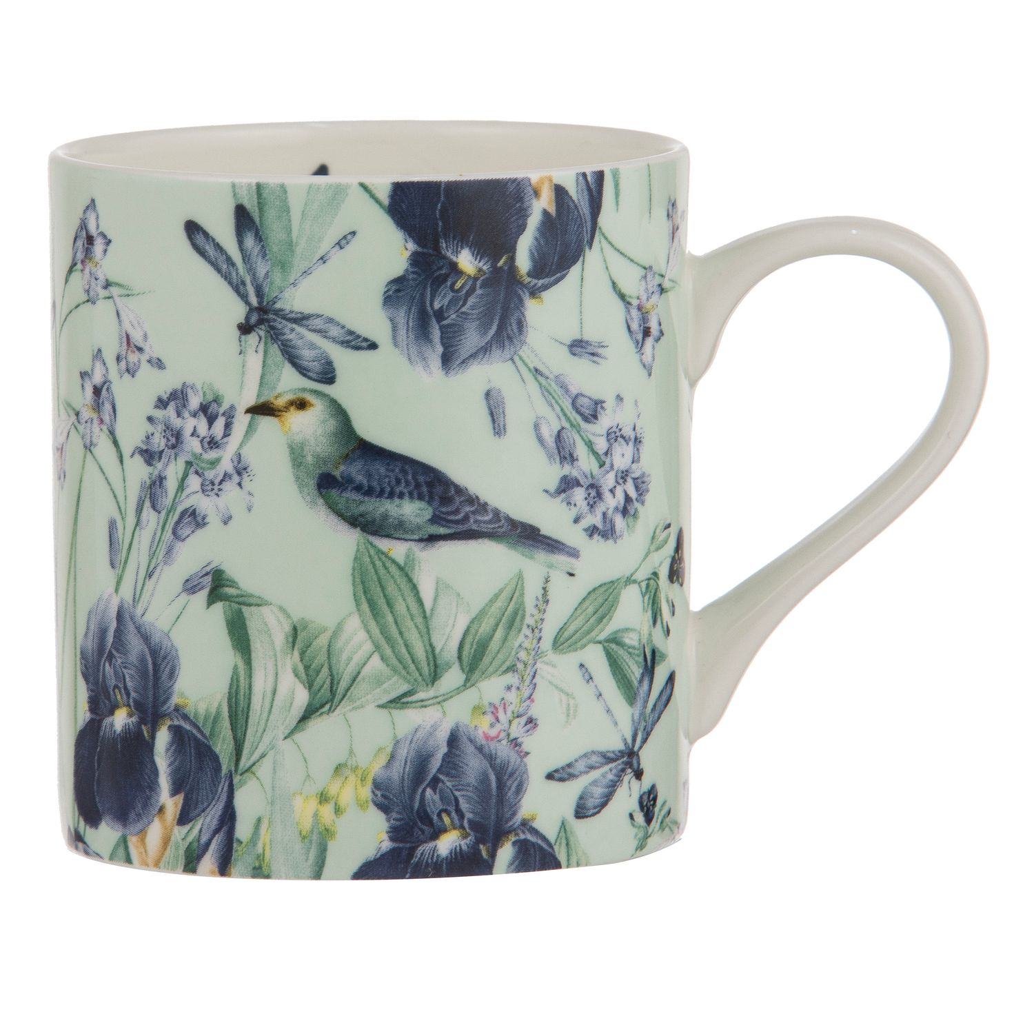ASHDENE Iris Garden Mug - Mint
