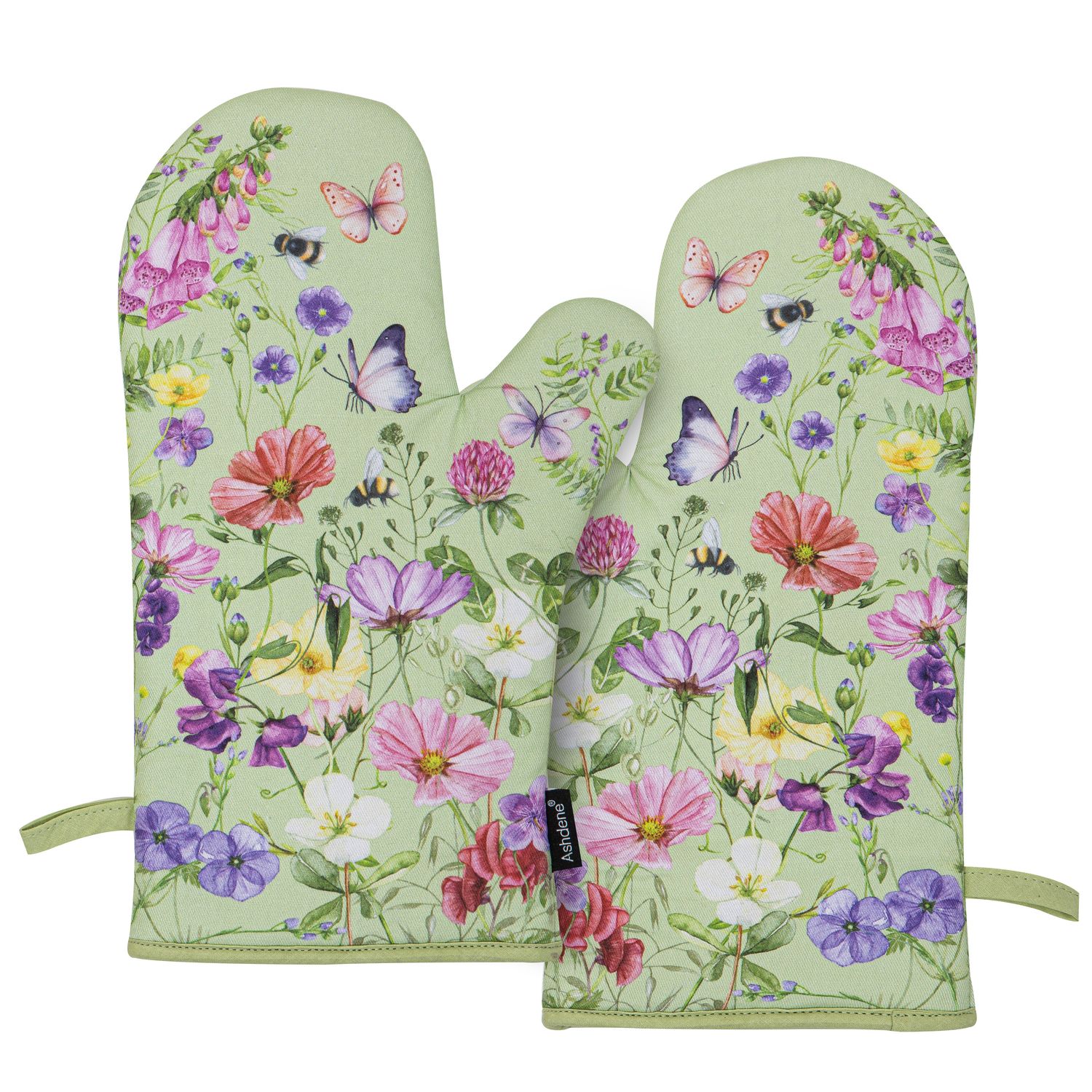 ASHDENE Garden Soiree 2pk Oven Mitt