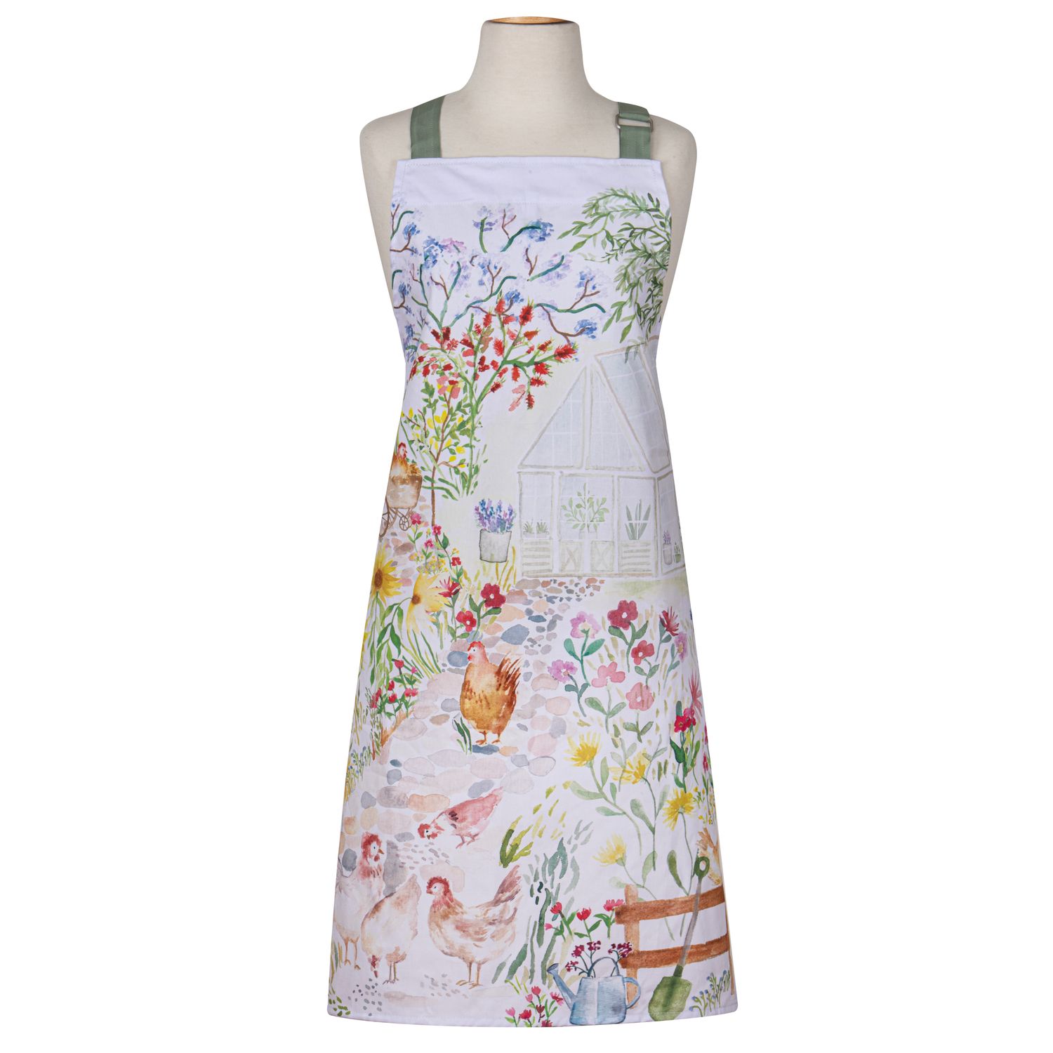 ASHDENE Garden Hens Apron