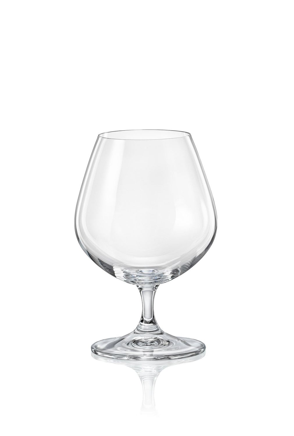 BOHEMIA CRYSTAL Lara Brandy, Set of 6 - 400ml