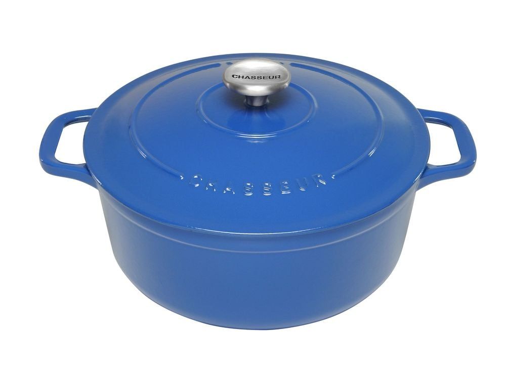 CHASSEUR La Cuisson Round French Oven - 26cm/5L - Sky Blue