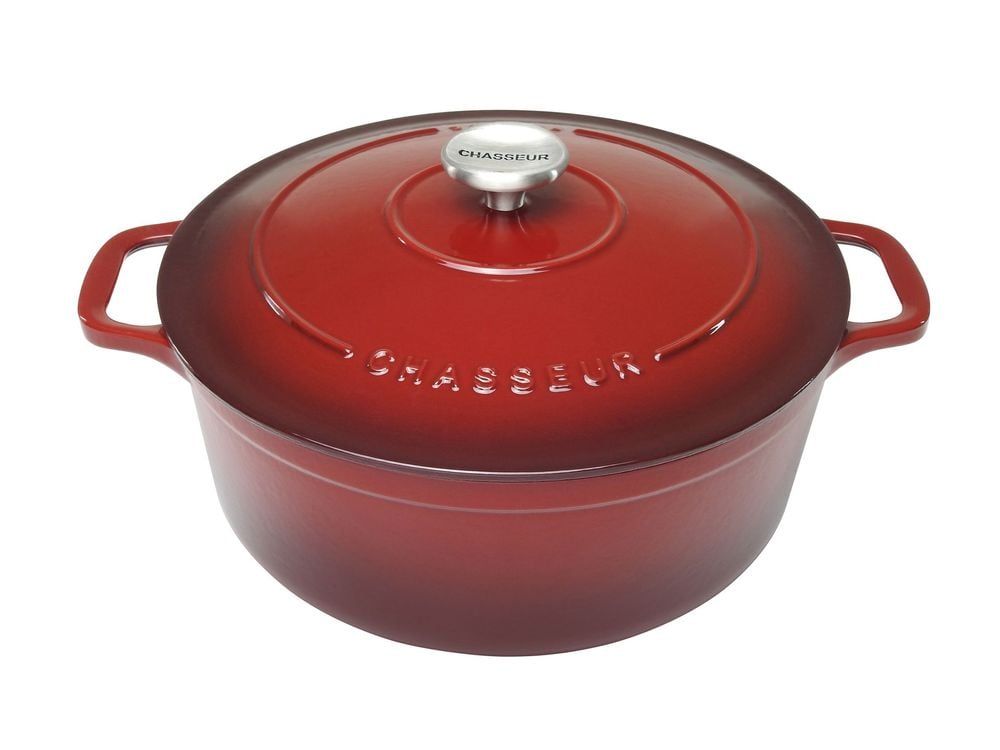 CHASSEUR La Cuisson Round French Oven - 28cm/6.1L - Bordeaux