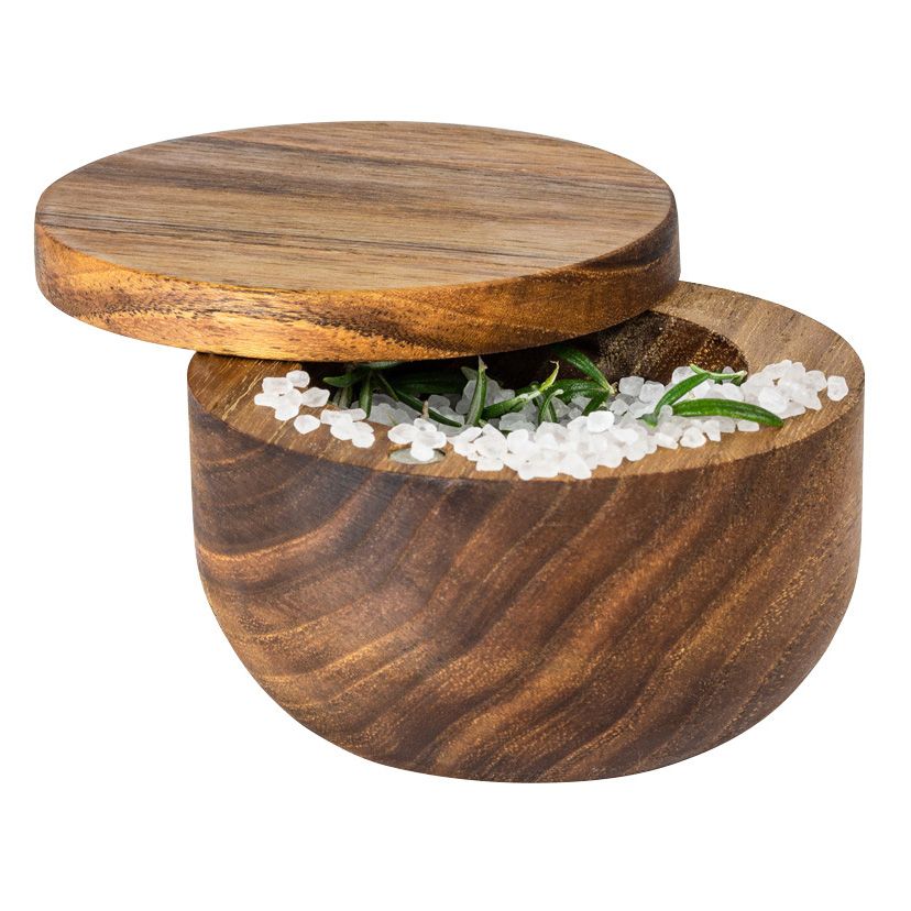 ICON CHEF Salt Pig -Acacia Wood 10cm