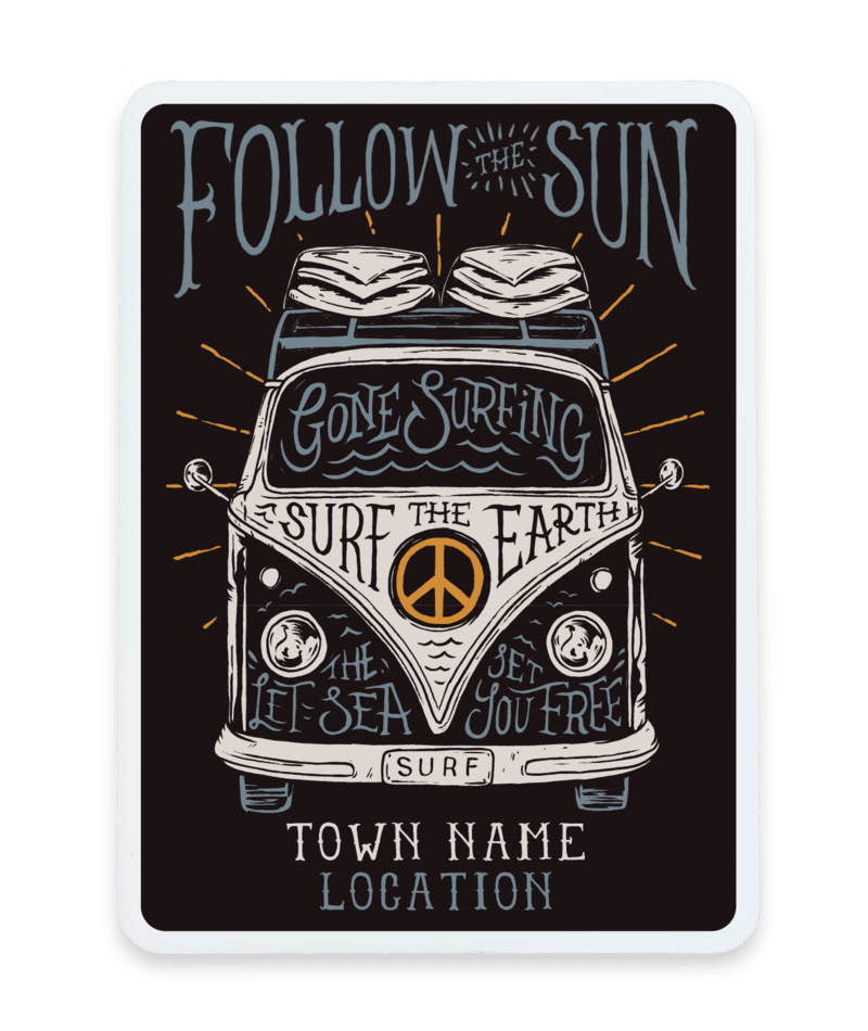 PACIFIC CREATIONS Men's Magnet - Kombi Paradise
