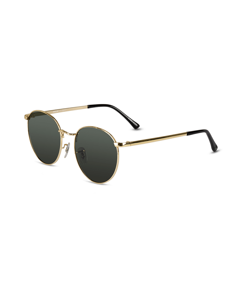 WOLLUMBIN Bangalow Universal Sunglasseses - Gold/Green