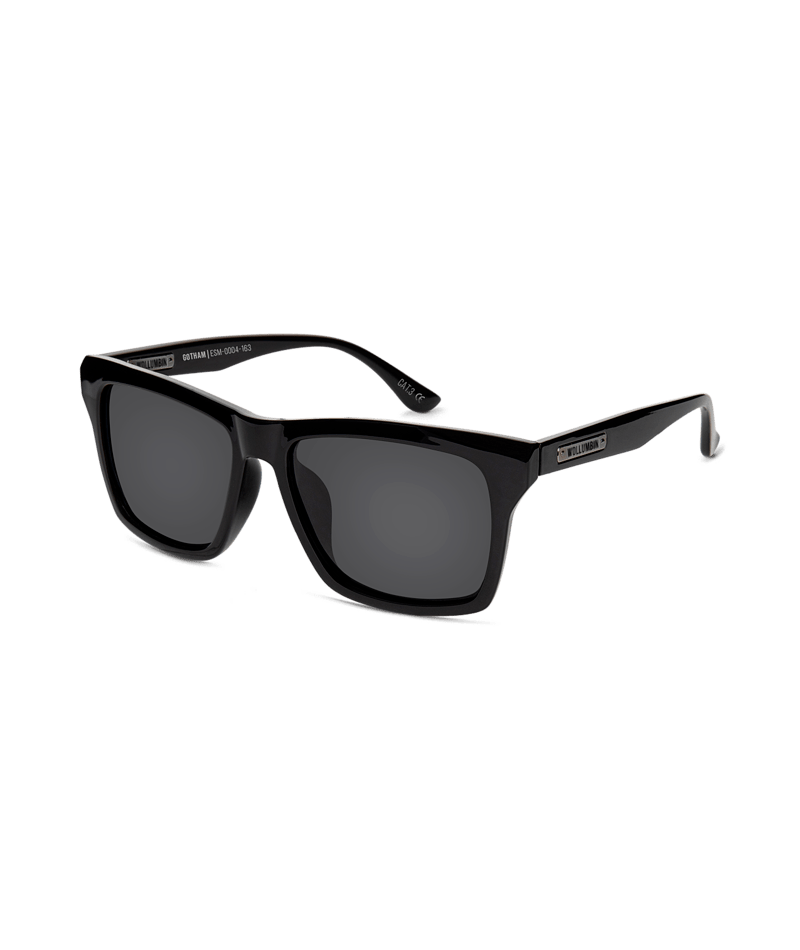 WOLLUMBIN Gotham Men's Sunglasses - Black/Smoke