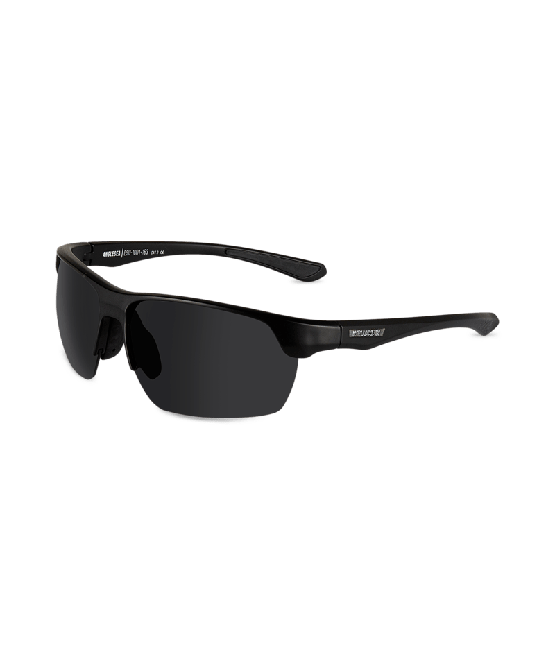 WOLLUMBIN Anglesea Universal Sunglasseses - Black/Smoke