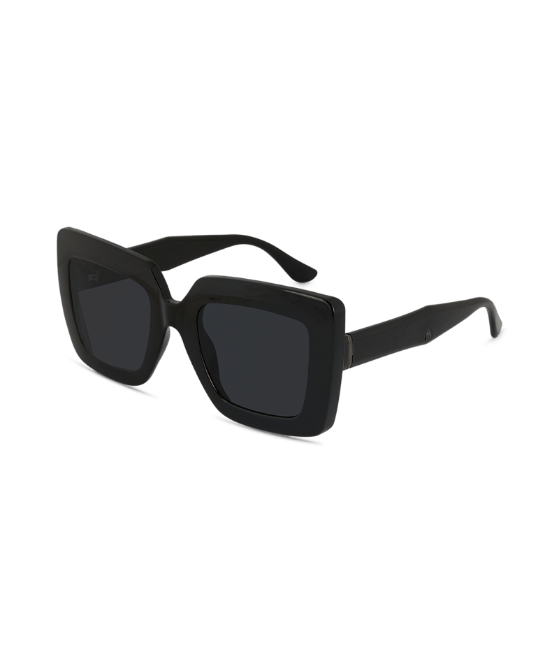 WOLLUMBIN Women's Sunglasses - Byron - Black/Smoke