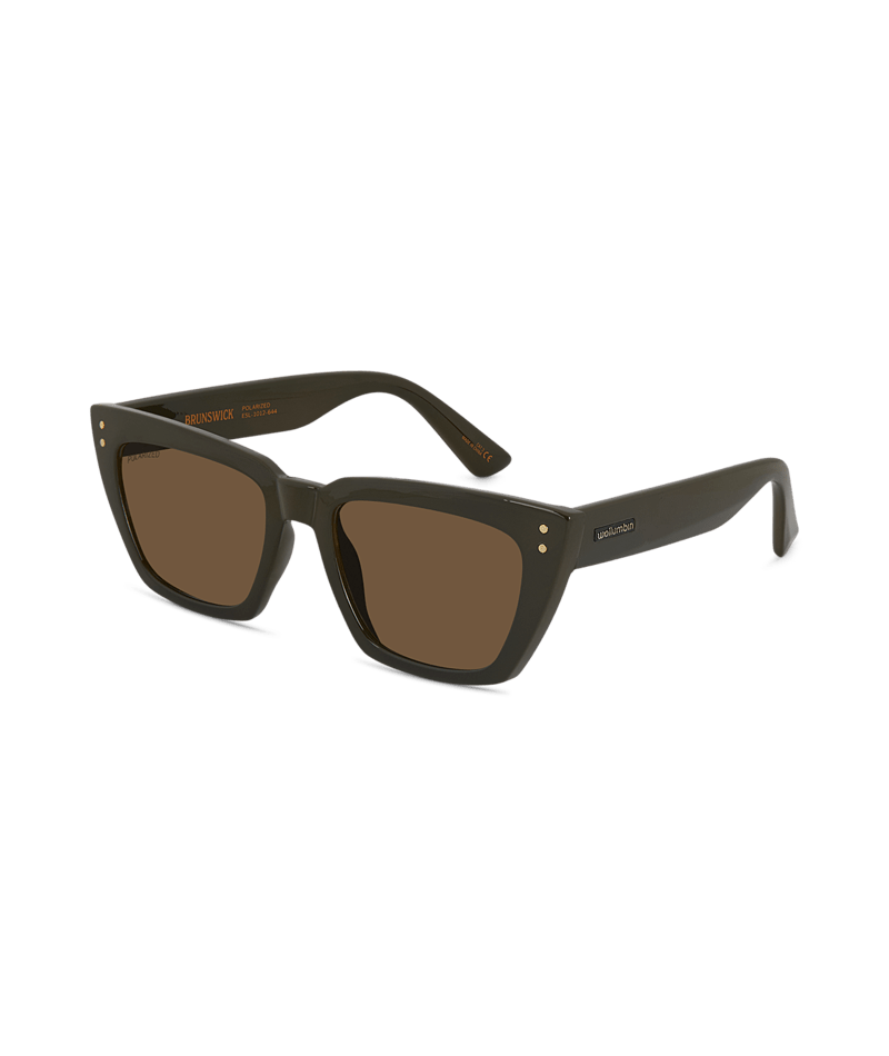 WOLLUMBIN Women's Sunglasses - Brunswick - Forest/Brown