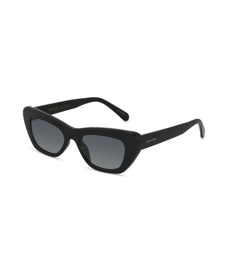 WOLLUMBIN Women's Sunglasses - Poolside - Black/Smoke
