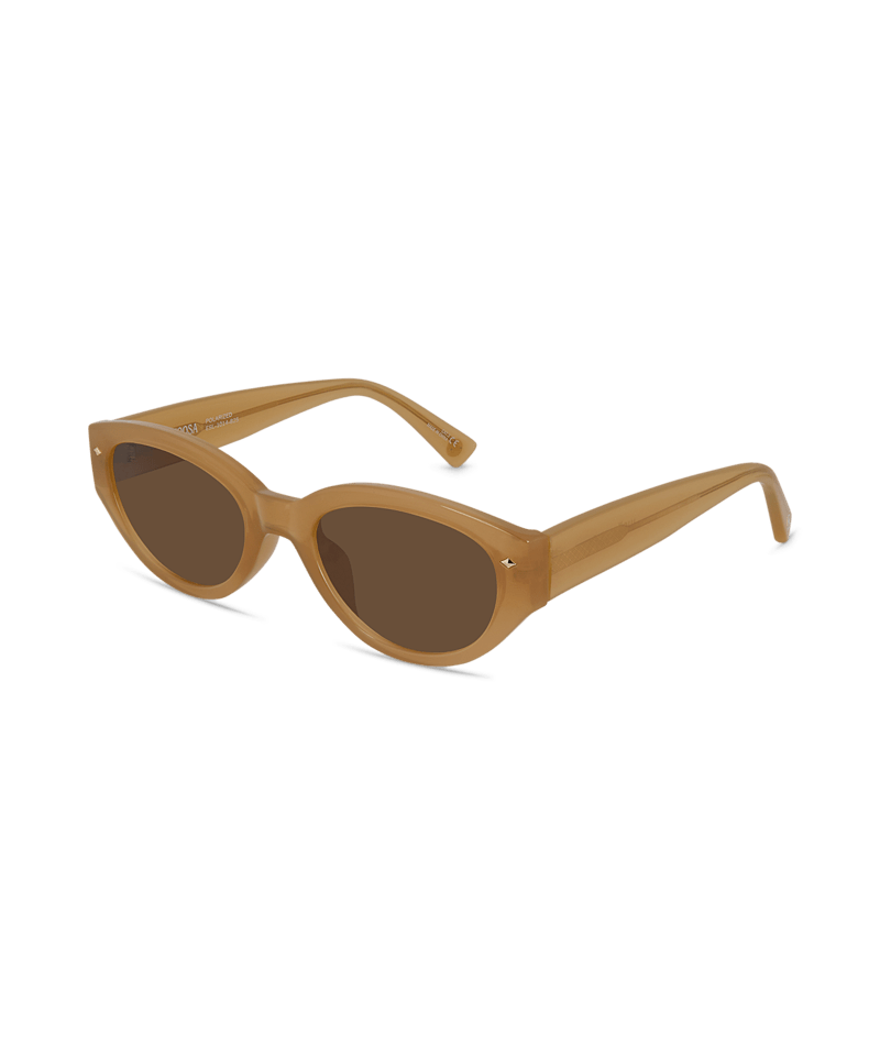 WOLLUMBIN Women's Sunglasses - Noosa - Lemon/Brown
