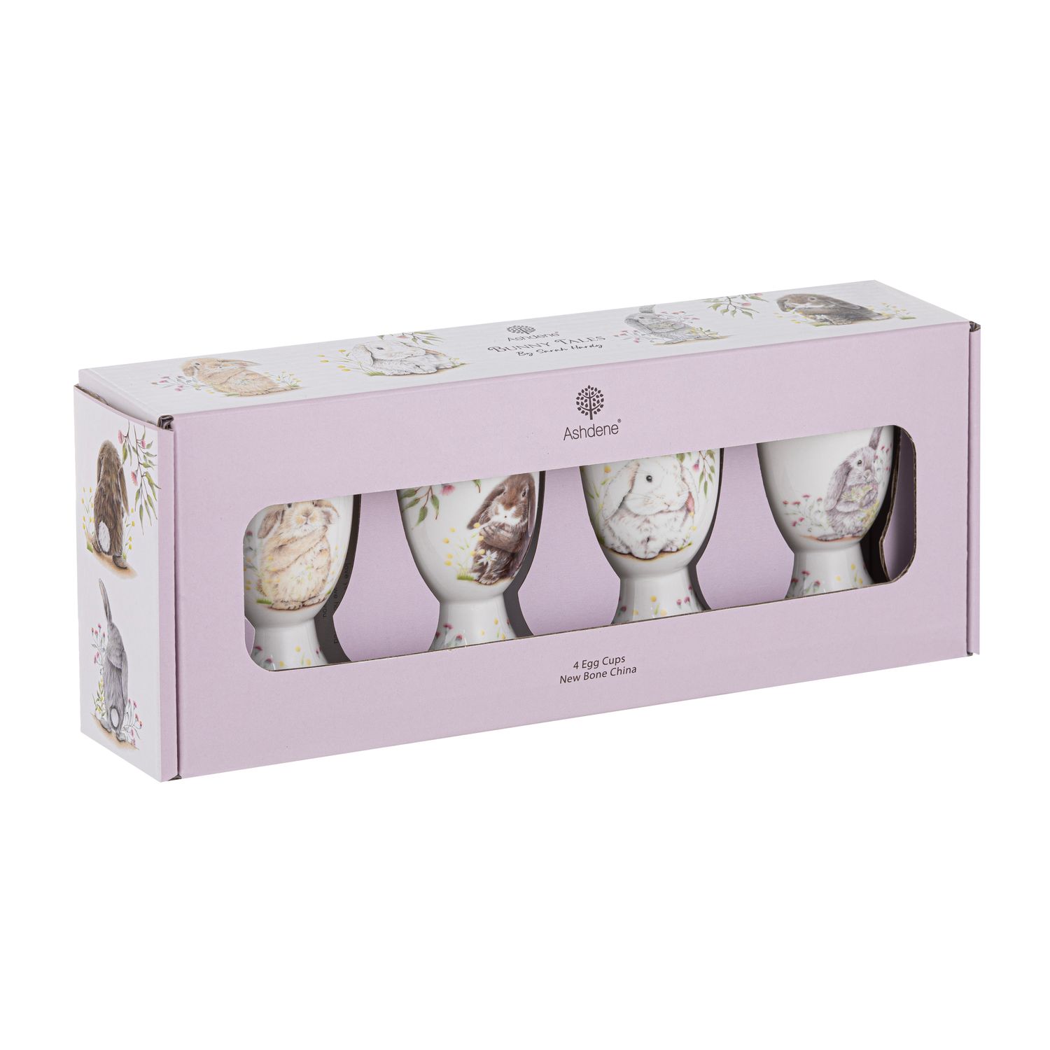 ASHDENE Bunny Tales 4pk Egg Cup