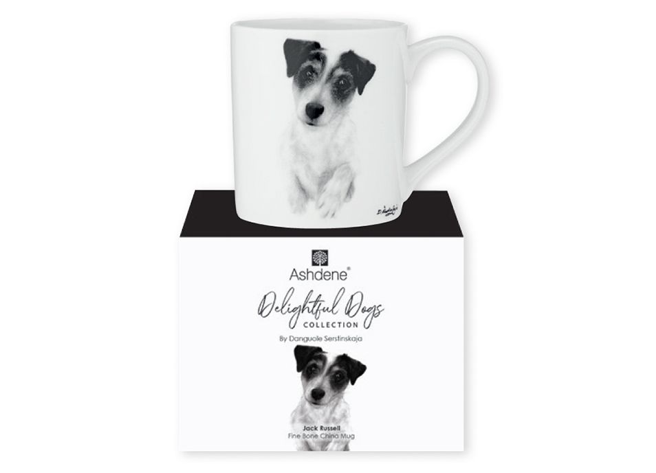 ASHDENE Delightful Dogs Jack Russell City Mug