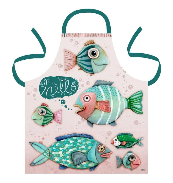 ALLEN DESIGNS Hello Fish Apron