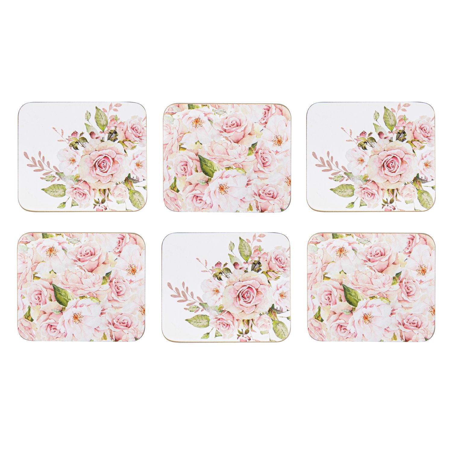 ASHDENE Isabelle 6pk Coaster