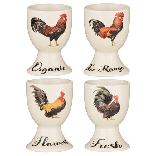 ASHDENE Heartland Set of 4 Assorted Egg Cup