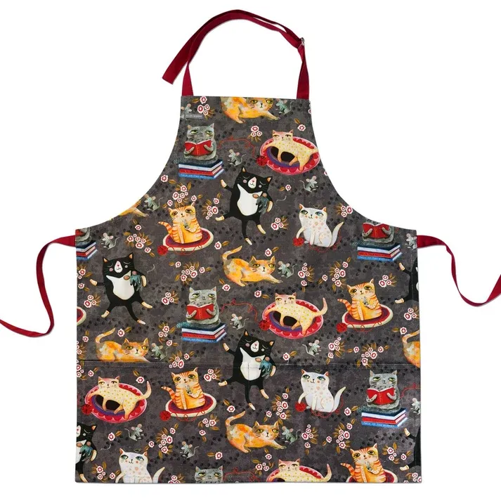 ALLEN DESIGNS Crazy Cats Apron