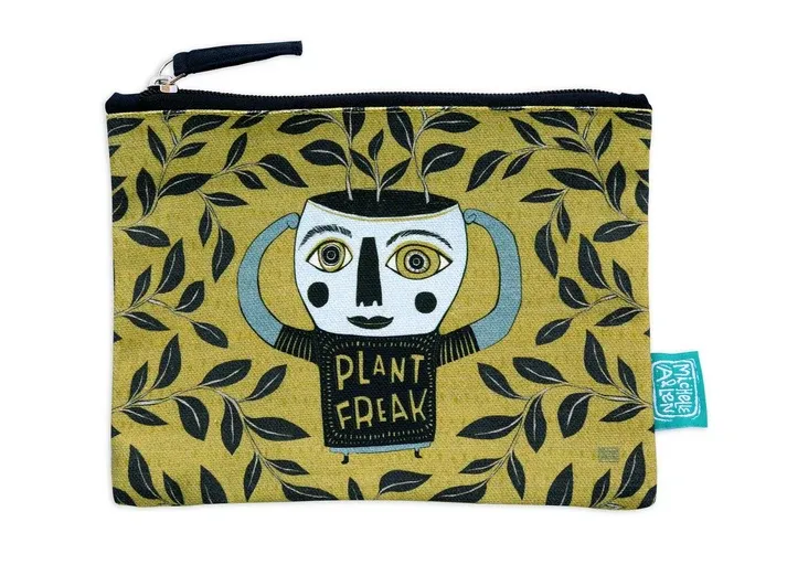 ALLEN DESIGNS Plant Freak Cotton Pouch