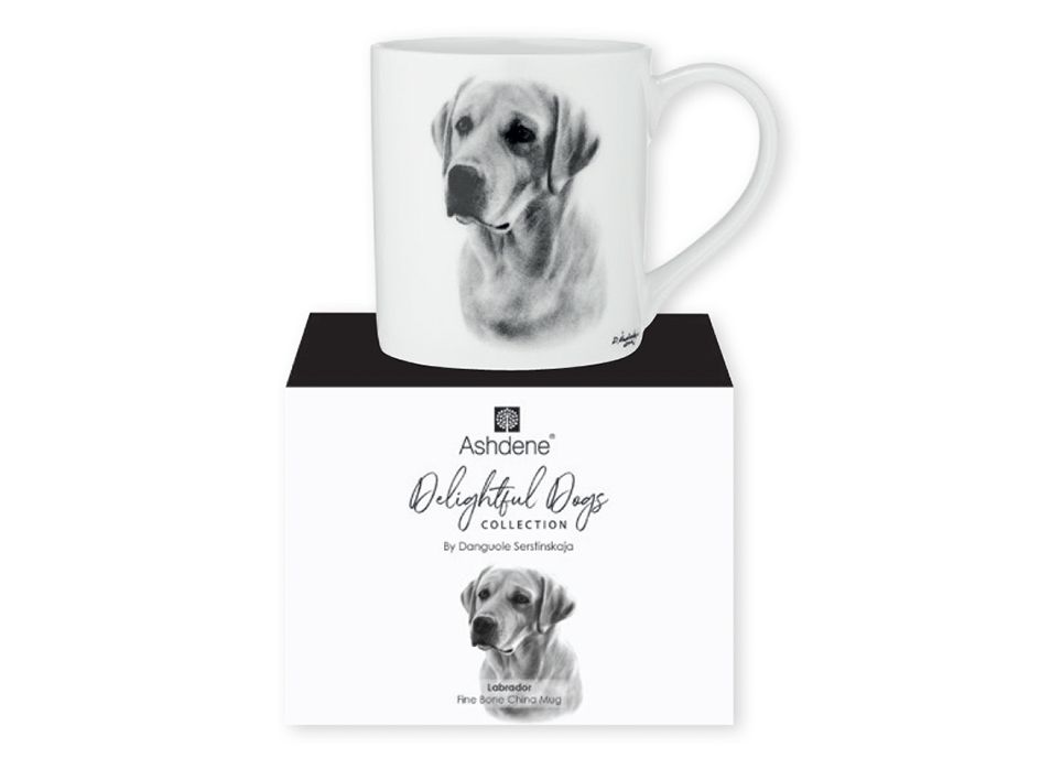 ASHDENE Delightful Dogs Labrador City Mug