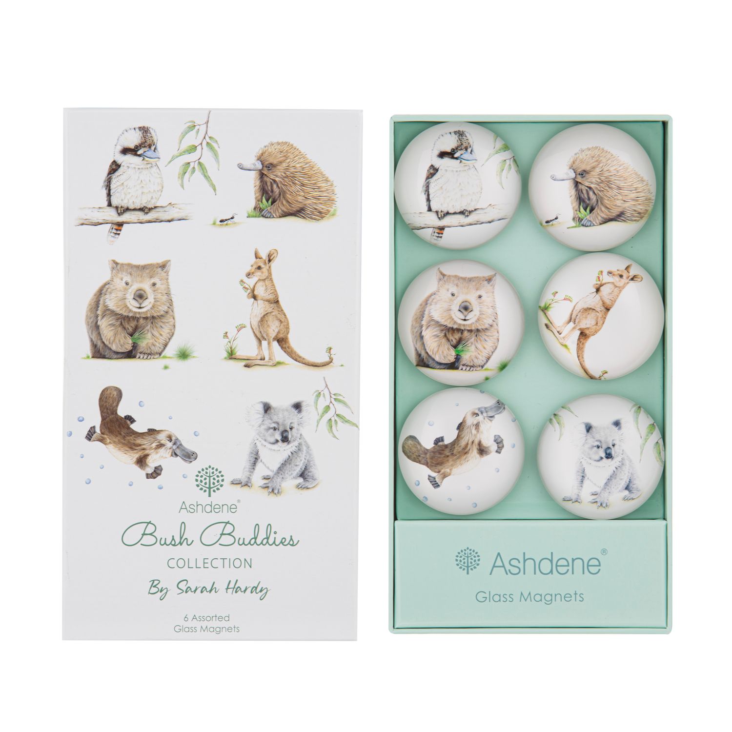 ASHDENE Bush Buddies Set of 6 Magnet