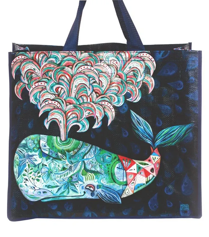 ALLEN DESIGNS Whale Shopper Bag