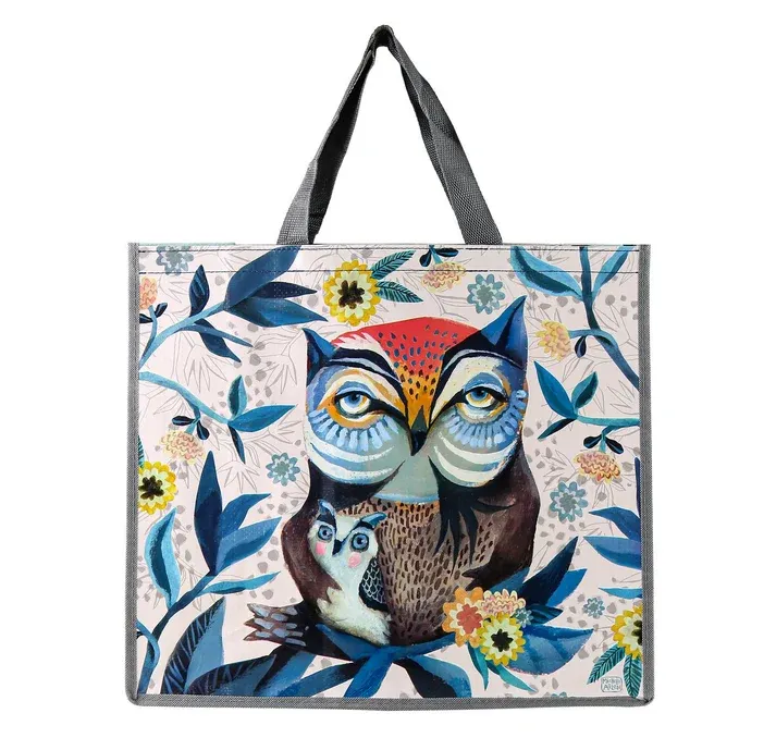 ALLEN DESIGNS Owl &amp; Owlet Shopper Bag