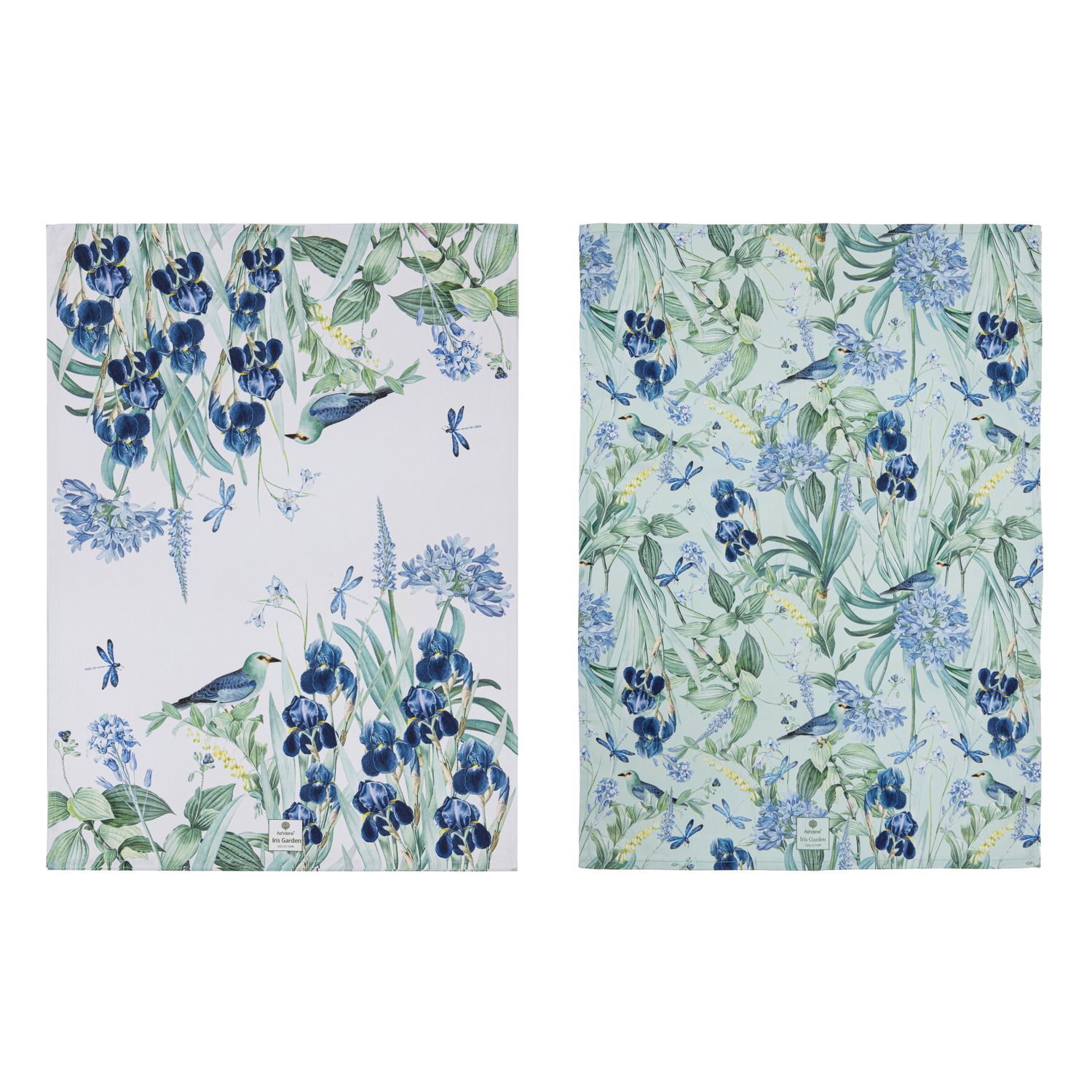 ASHDENE Iris Garden 2pk Kitchen Towel