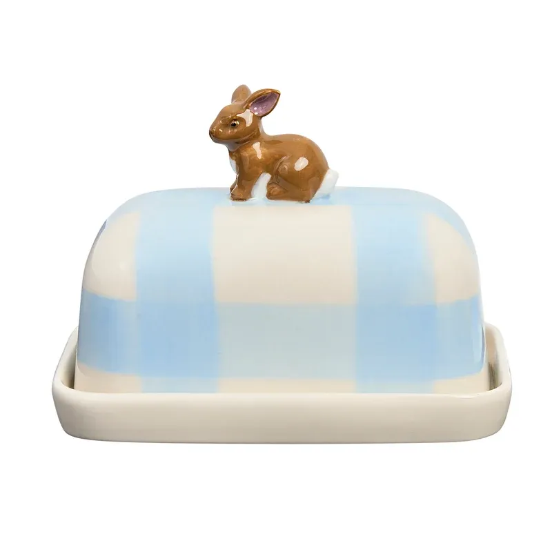 ROBERT GORDON Butter Dish - Rabbit Butter Up
