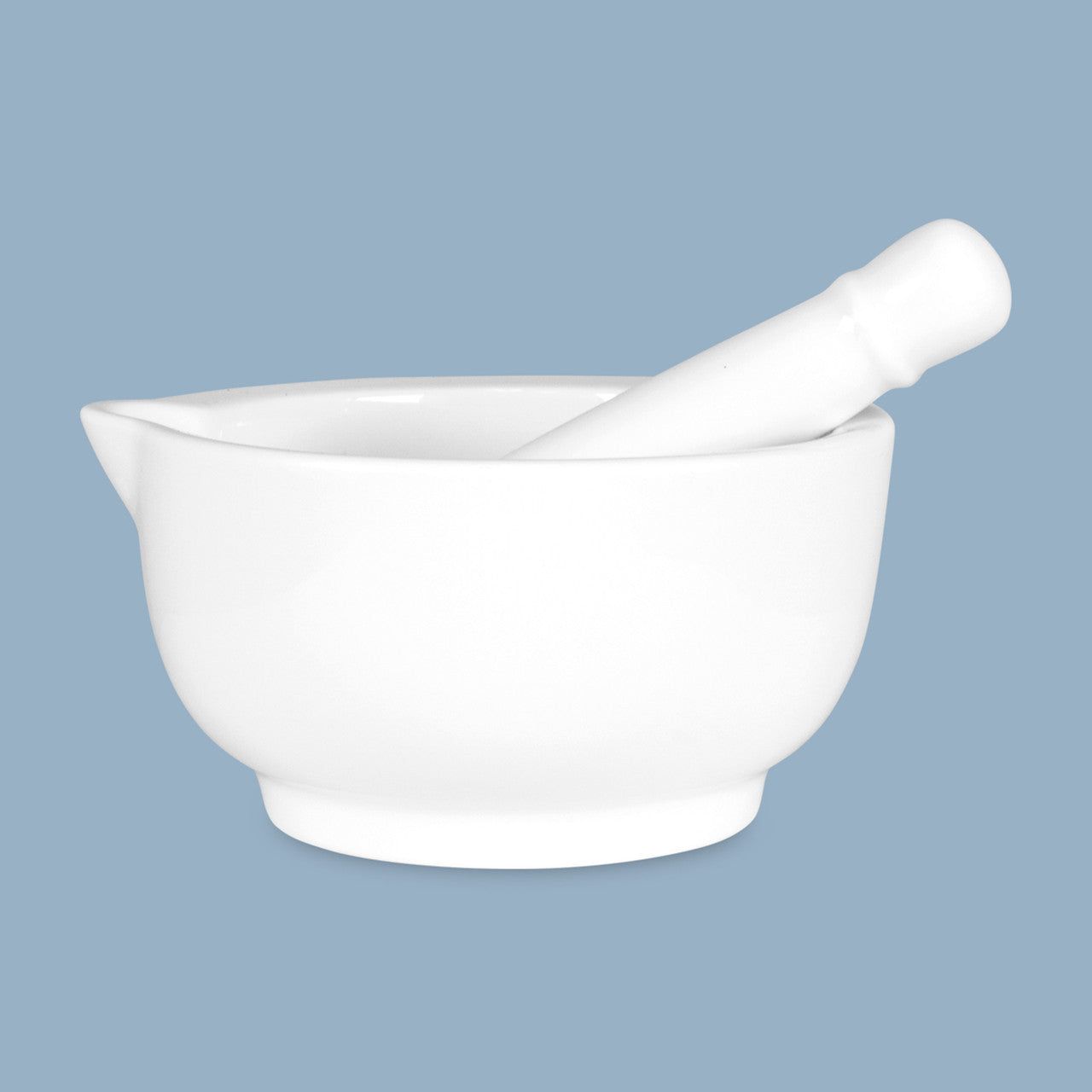 WILKIE BROTHERS Cuisine Mortar &amp; Pestle - 12cm - New Bone Porcelain