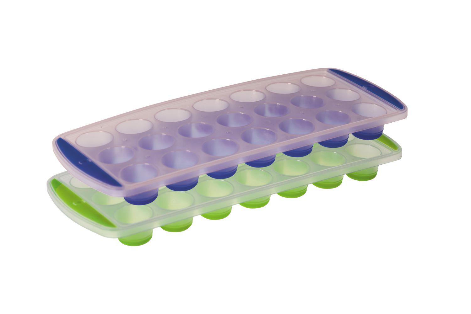 AVANTI 21 Round Cup Pop Release Ice Cub Tray - Set of 2